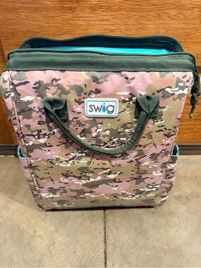 Swig Life Camo Backpack Cooler